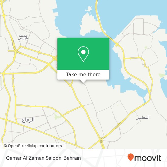 Qamar Al Zaman Saloon map