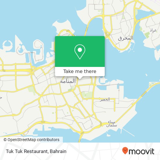 Tuk Tuk Restaurant map