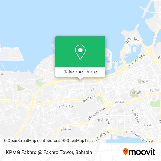 KPMG Fakhro @ Fakhro Tower map