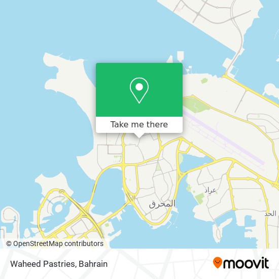 Waheed Pastries map