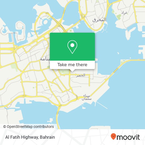 Al Fatih Highway map