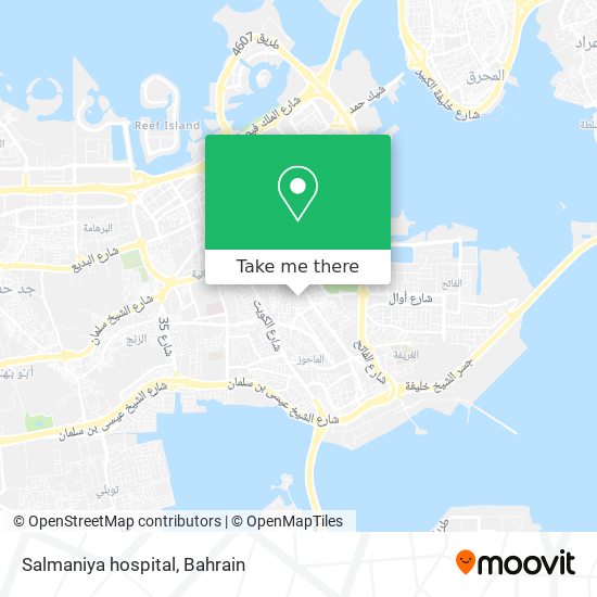 Salmaniya hospital map