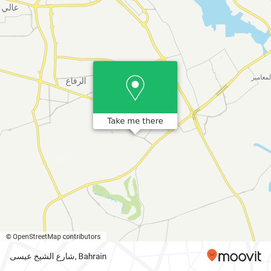 شارع الشيخ عيسى map