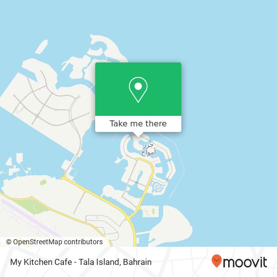 My Kitchen Cafe -  Tala Island map