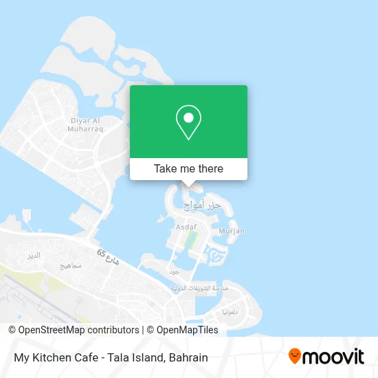 My Kitchen Cafe - Tala Island map