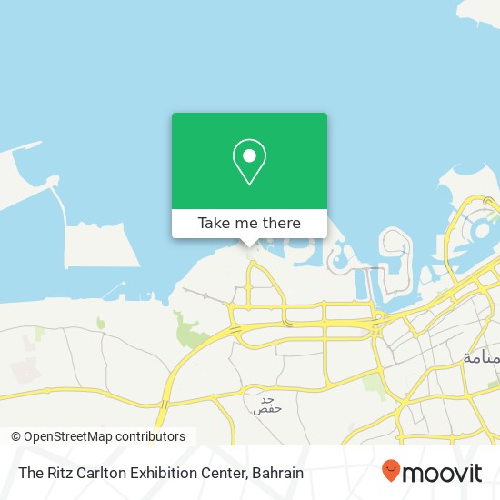 The Ritz Carlton Exhibition Center map