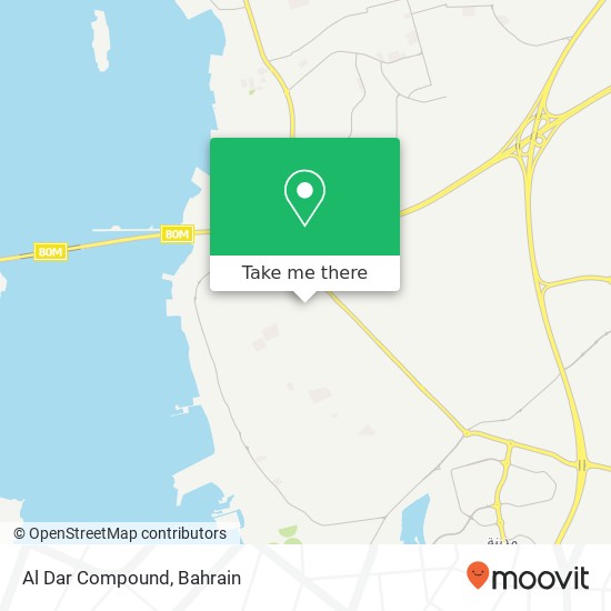Al Dar Compound map