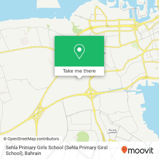 Sehla Primary Girls School map