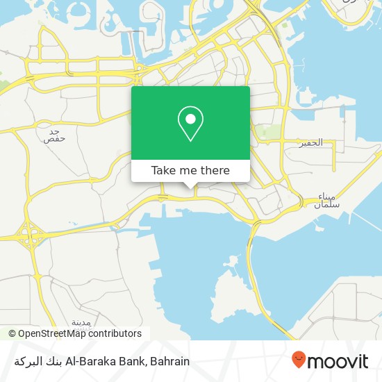 بنك البركة    Al-Baraka Bank map