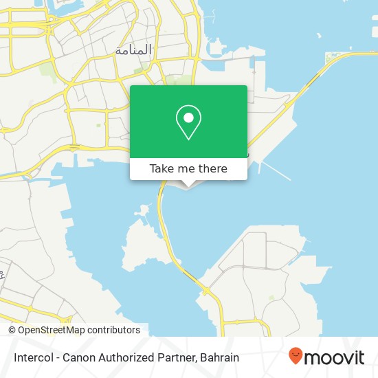 Intercol - Canon Authorized Partner map