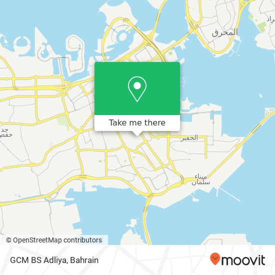 GCM BS Adliya map