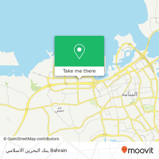 بنك البحرين الاسلامي map