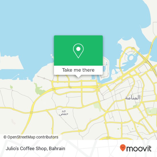 Julio's Coffee Shop map