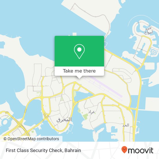 First Class Security Check map