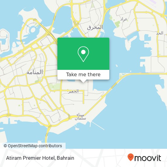 Atiram Premier Hotel map
