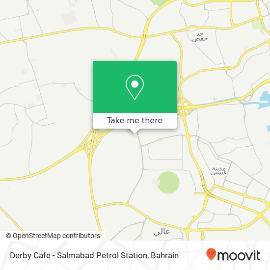Derby Cafe - Salmabad Petrol Station map