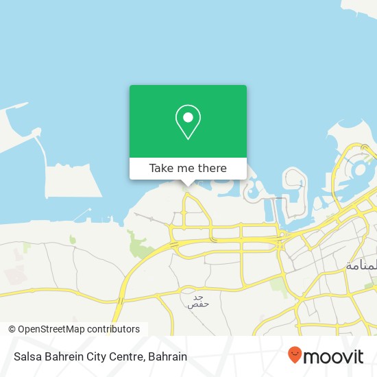 Salsa Bahrein City Centre map