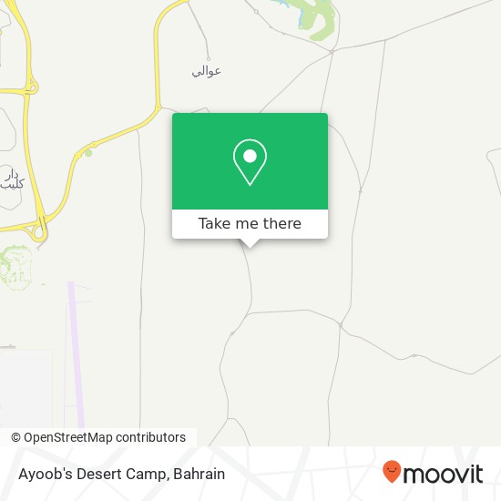 Ayoob's Desert Camp map