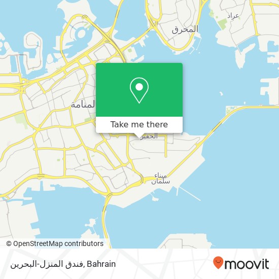 فندق المنزل-البحرين map