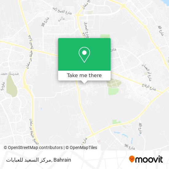 مركز السعيد للعبايات map