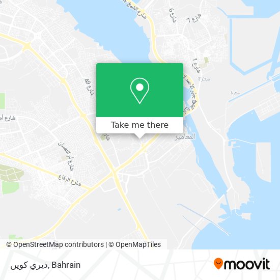 ديري كوين map