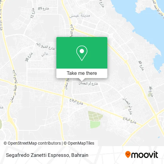 Segafredo Zanetti Espresso map