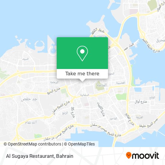 Al Sugaya Restaurant map
