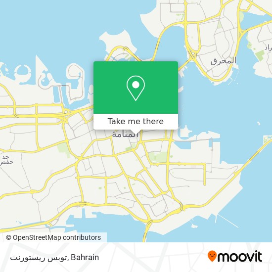 توبس ريستورنت map