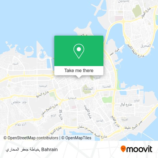 خياطة جعفر المحاري map