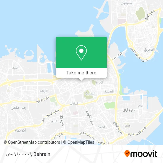 الحجاب الابيض map