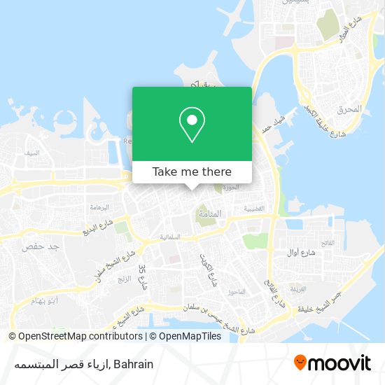 ازياء قصر المبتسمه map