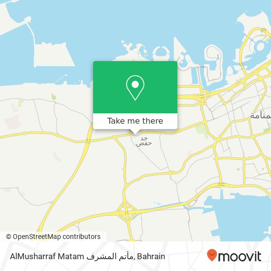 AlMusharraf Matam مأتم المشرف map