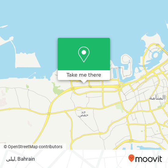 ليلى map