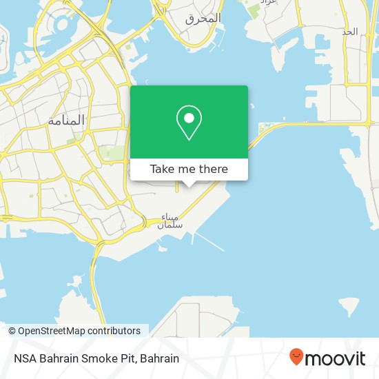 NSA Bahrain Smoke Pit map