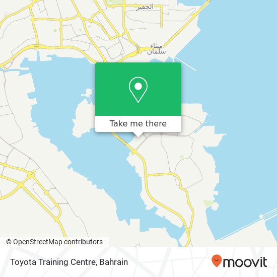 Toyota Training Centre map