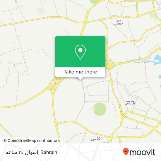 اسواق ٢٤ ساعه map