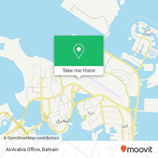 AirArabia Office map