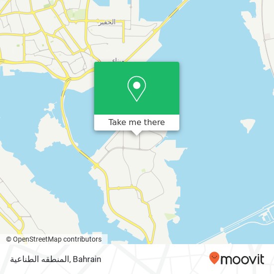 المنطقه الطناعية map