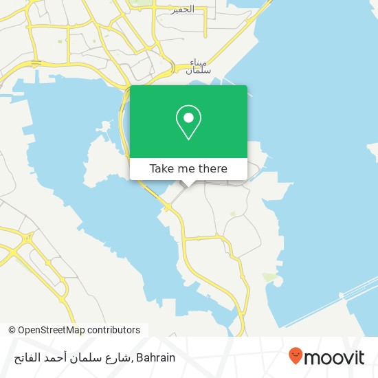 شارع سلمان أحمد الفاتح map