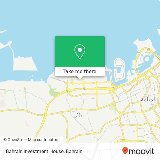 Bahrain Investment House map