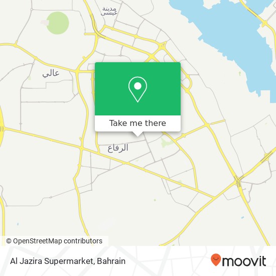 Al Jazira Supermarket map