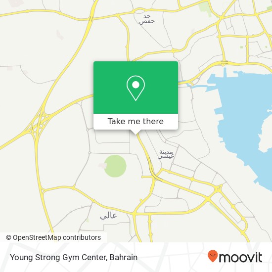 Young Strong Gym Center map