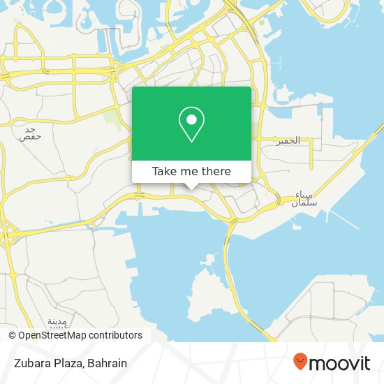 Zubara Plaza map