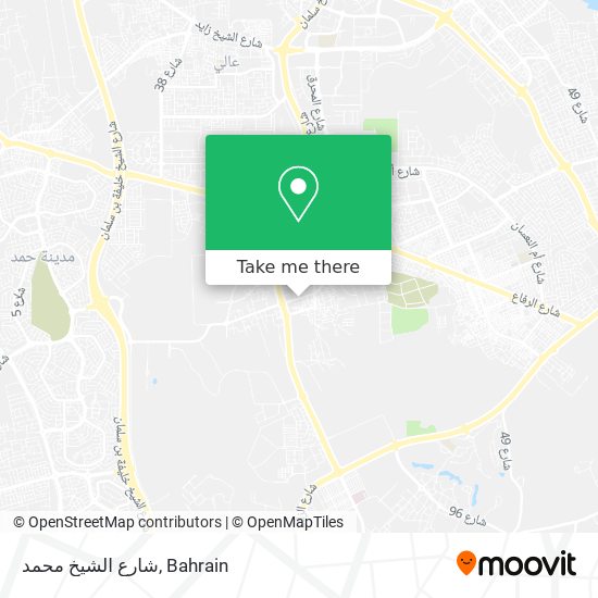شارع الشيخ محمد map