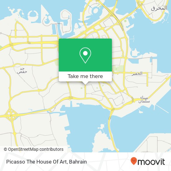 Picasso The House Of Art map