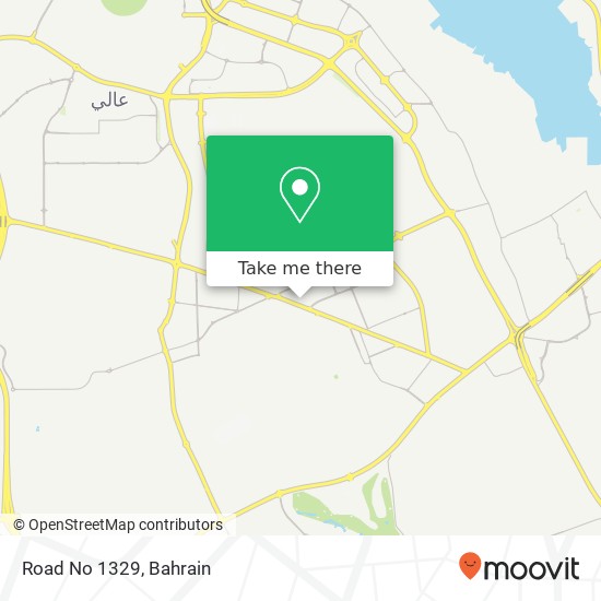 Road No 1329 map