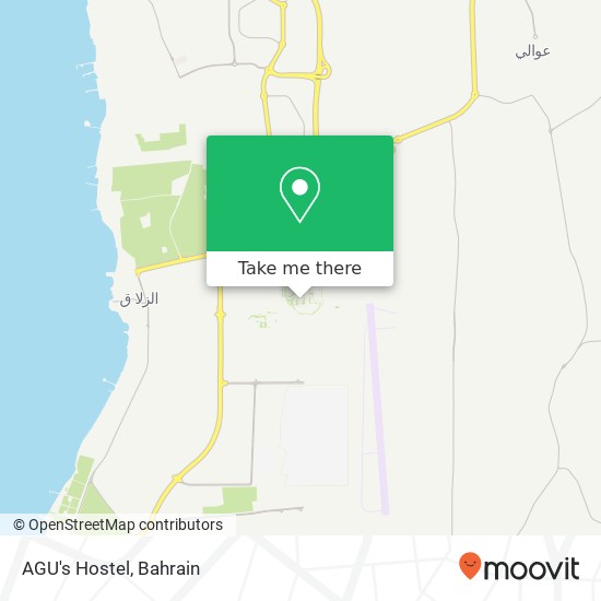 AGU's Hostel map