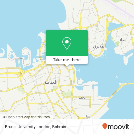 Brunel University London map