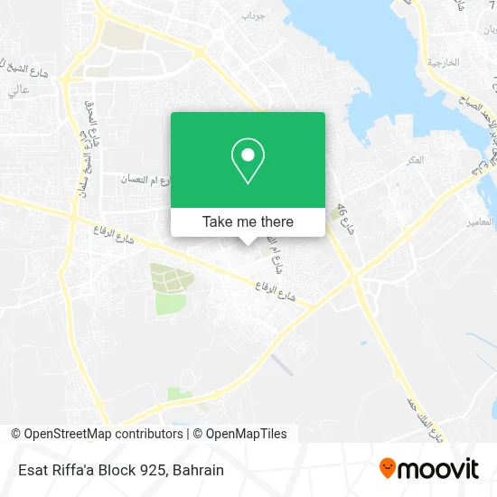 Esat Riffa'a Block 925 map