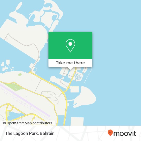 The Lagoon Park map